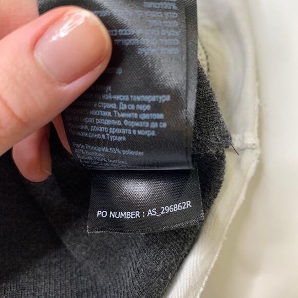 Allsaints Sweatshirt Mens S Small Gotham Grey Longline Fit Long Sleeve Crew Neck - Picture 6 of 10